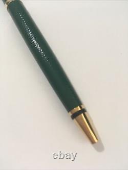Vintage Waterman Preface Green Barleycorn Gt Ballpoint Pen-france-black Ink