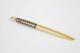 Vintage (c1960) Parker Debutante Gold Plated With Fish Scale Ballpoint Pen