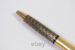Vintage (c1960) Parker Debutante Gold Plated with Fish Scale Ballpoint Pen
