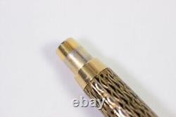 Vintage (c1960) Parker Debutante Gold Plated with Fish Scale Ballpoint Pen