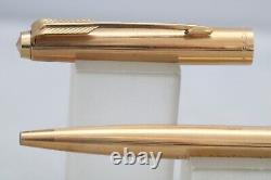 Vintage (c1977) Parker 65 Gold Filled Insignia Ballpoint Pen, Boots Centenary