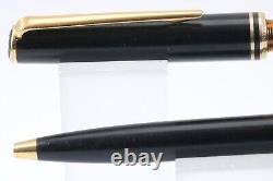 Vintage (c1980) MontBlanc Classic Black Resin Ballpoint Pen, GT