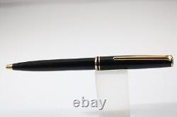 Vintage (c1980) MontBlanc Classic Black Resin Ballpoint Pen, GT