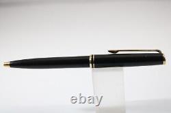 Vintage (c1980) MontBlanc Classic Black Resin Ballpoint Pen, GT