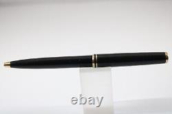 Vintage (c1980) MontBlanc Classic Black Resin Ballpoint Pen, GT