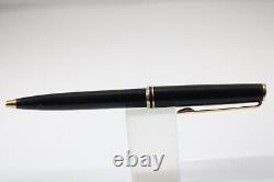 Vintage (c1980) MontBlanc Classic Black Resin Ballpoint Pen, GT