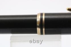 Vintage (c1980) MontBlanc Classic Black Resin Ballpoint Pen, GT