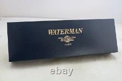 Vintage (c1980) Waterman Executive Brown Marble Ballpoint Pen, GT