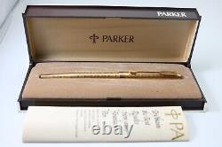 Vintage (c1983) Parker 75 Place Vendôme Diamante Ballpoint Pen