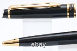 Vintage (c2000) Waterman Expert MKII Black Ballpoint Pen, GT