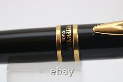 Vintage (c2000) Waterman Expert MKII Black Ballpoint Pen, GT