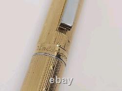 Waldmann Tuscany Sterling Silver Gold Plated Ballpoint Pen