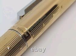 Waldmann Tuscany Sterling Silver Gold Plated Ballpoint Pen