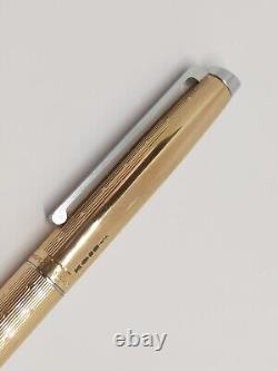 Waldmann Tuscany Sterling Silver Gold Plated Ballpoint Pen