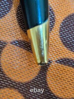 Waterman Carene Green Emerald / Gold Ballpoint Pen. Very Good Condition