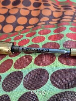 Waterman Carene Green Emerald / Gold Ballpoint Pen. Very Good Condition