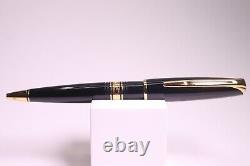 Waterman Charleston Ballpoint Pen Black Gold Plated Well