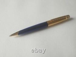 Waterman Edson Sapphire Blue 23k Gold Ballpoint Pen