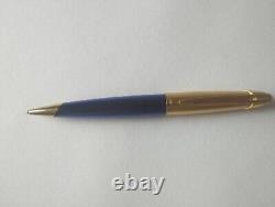 Waterman Edson Sapphire Blue 23k Gold Ballpoint Pen