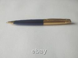 Waterman Edson Sapphire Blue 23k Gold Ballpoint Pen