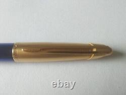 Waterman Edson Sapphire Blue 23k Gold Ballpoint Pen