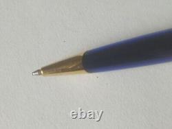 Waterman Edson Sapphire Blue 23k Gold Ballpoint Pen