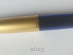 Waterman Edson Sapphire Blue 23k Gold Ballpoint Pen