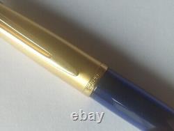 Waterman Edson Sapphire Blue 23k Gold Ballpoint Pen