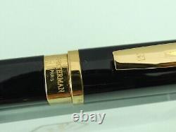 Waterman Exception Gloss Black Laque Ballpoint Pen, GT, Blue Ink, Box Nr MINT