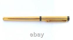 Waterman Exclusive Gold Godron Roller Pen New Old Stock Boxed
