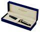 Waterman Expert Black Lacquer Gold Trim Rollerball Pen Rolling Ball S0951680