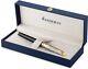 Waterman Hémisphère Rollerball Pen Metal & Black Lacquer With Gold Trim