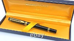 Waterman Le Man 200 Rhapsody Rollerball Pen In Box In Black Made In France