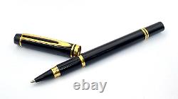 Waterman Le Man 200 Rhapsody Rollerball Pen In Box In Black Made In France