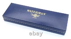 Waterman Le Man 200 Rhapsody Rollerball Pen In Box In Black Made In France