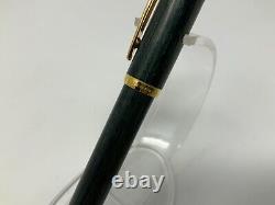 Waterman MAN 100 Ebonite Wood Green Ballpoint Pen