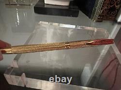 Waterman Pen Sphere Foil IN Gold Waves Bas-Relief Vintage Years 1970