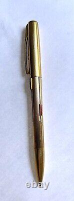 Waterman Quattro Gold Plated 4 Colors Ballpoint Pen Vintage