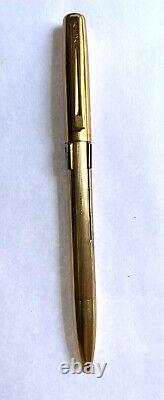 Waterman Quattro Gold Plated 4 Colors Ballpoint Pen Vintage